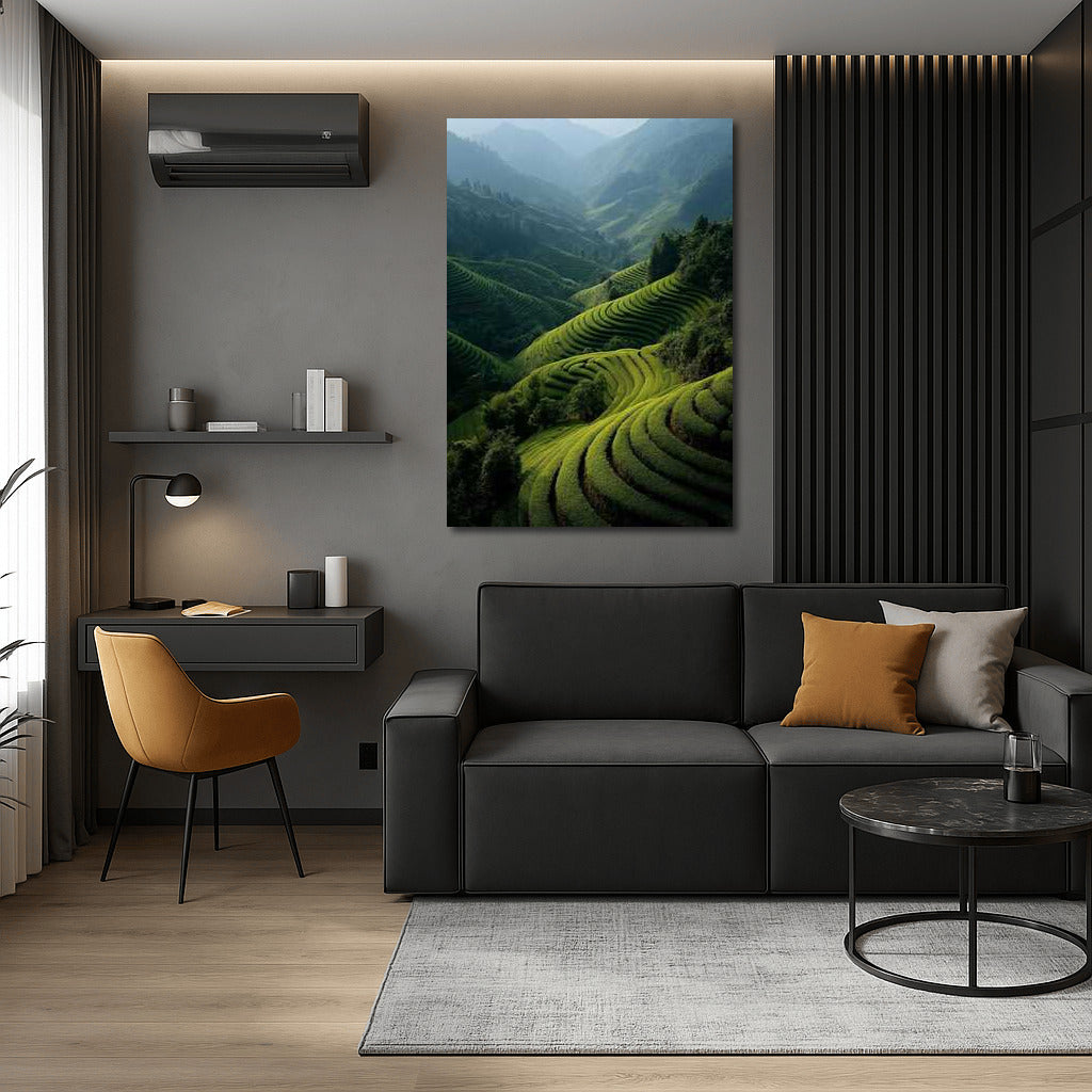 Green Hills of China: Magical Terraces and Natural Harmony