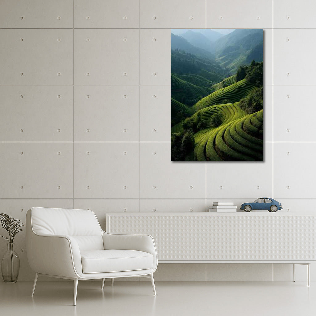 Green Hills of China: Magical Terraces and Natural Harmony