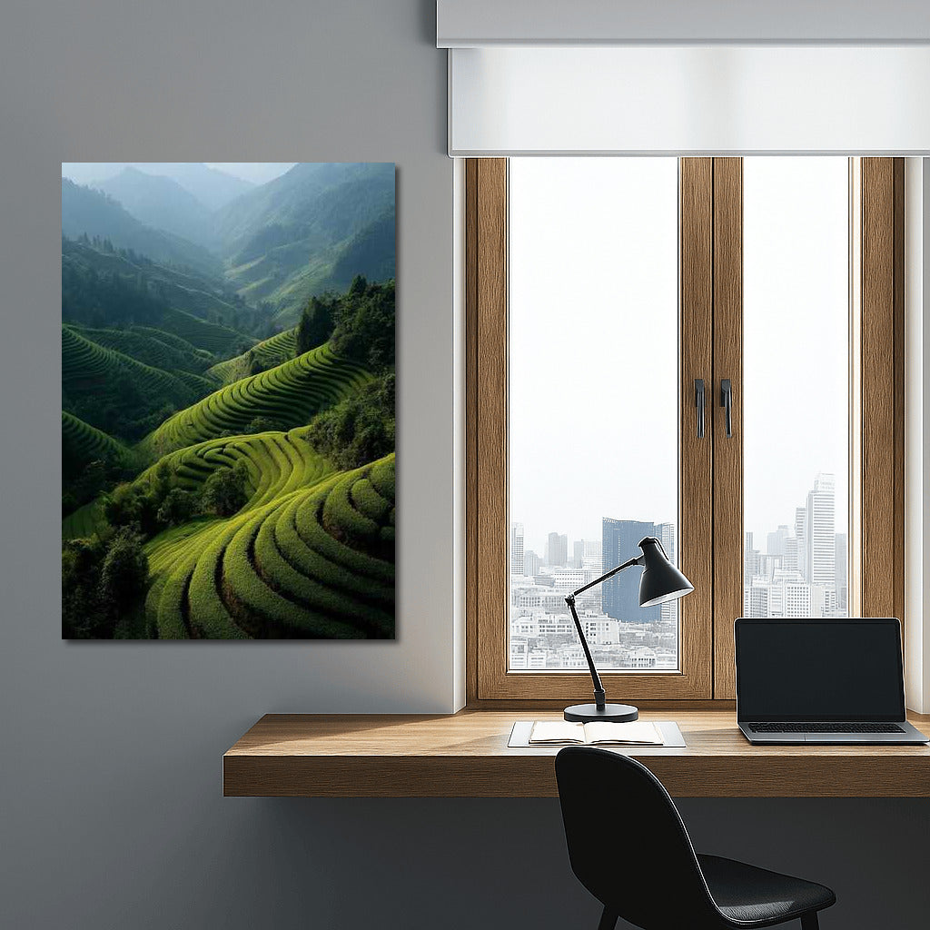 Green Hills of China: Magical Terraces and Natural Harmony