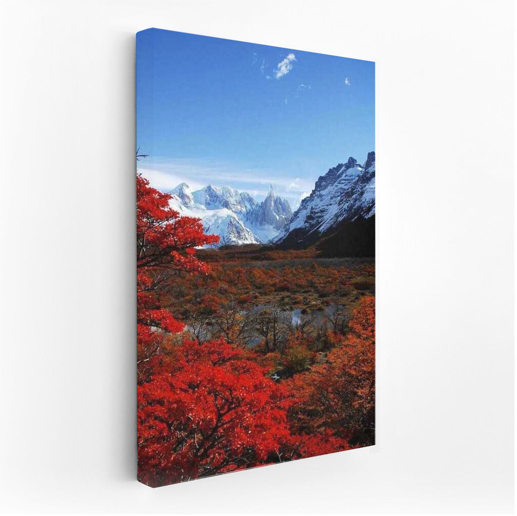 Autumn Charm of the Chilean Andes: The Majesty of Nature