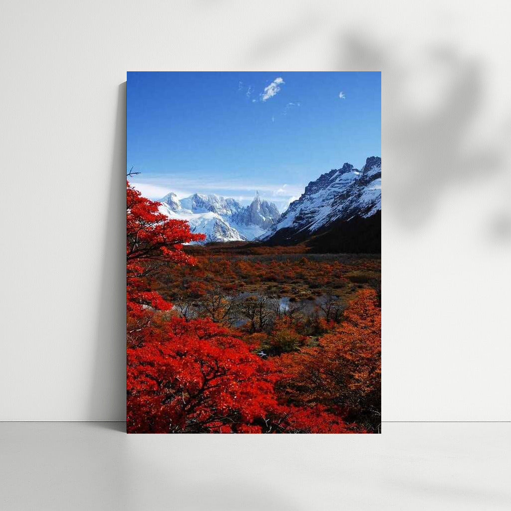 Autumn Charm of the Chilean Andes: The Majesty of Nature