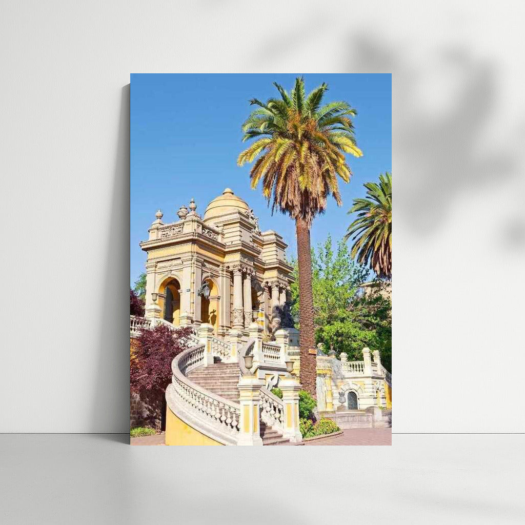 Harmony of Chile: The Grandeur of Architecture and Palm Trees