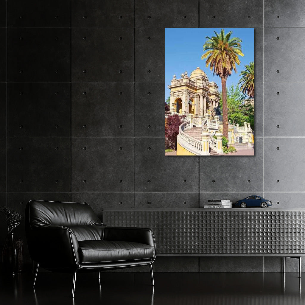Harmony of Chile: The Grandeur of Architecture and Palm Trees