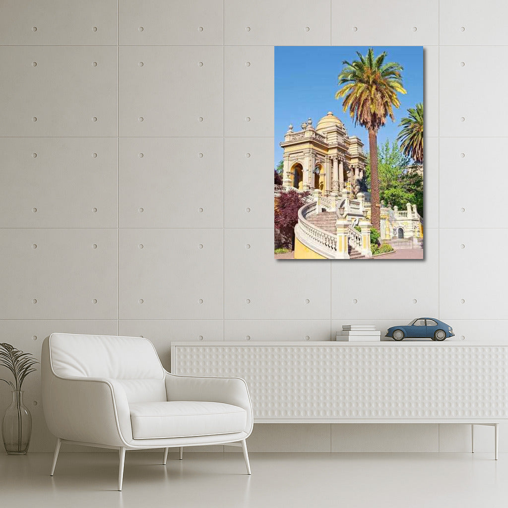 Harmony of Chile: The Grandeur of Architecture and Palm Trees