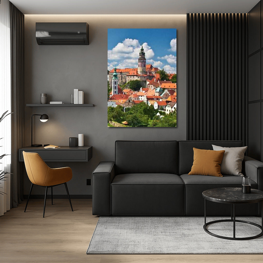 Pastel Roofs of the Czech Republic: Rustic Charm and Turquoise Spires