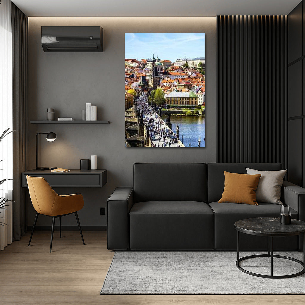 Old Town of the Czech Republic: History on Canvas