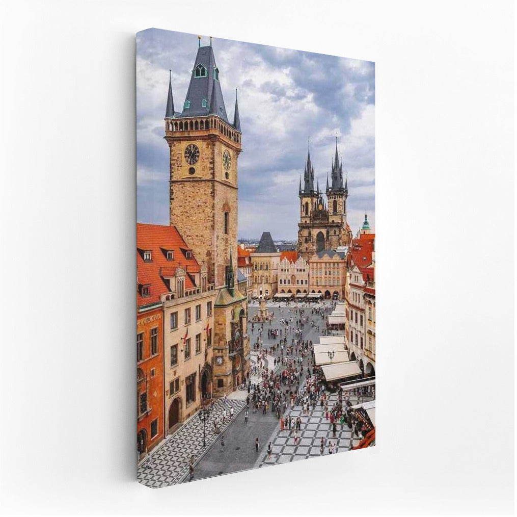 The Charm of the Czech Republic: Architectural Symphony on the Cobbled Square