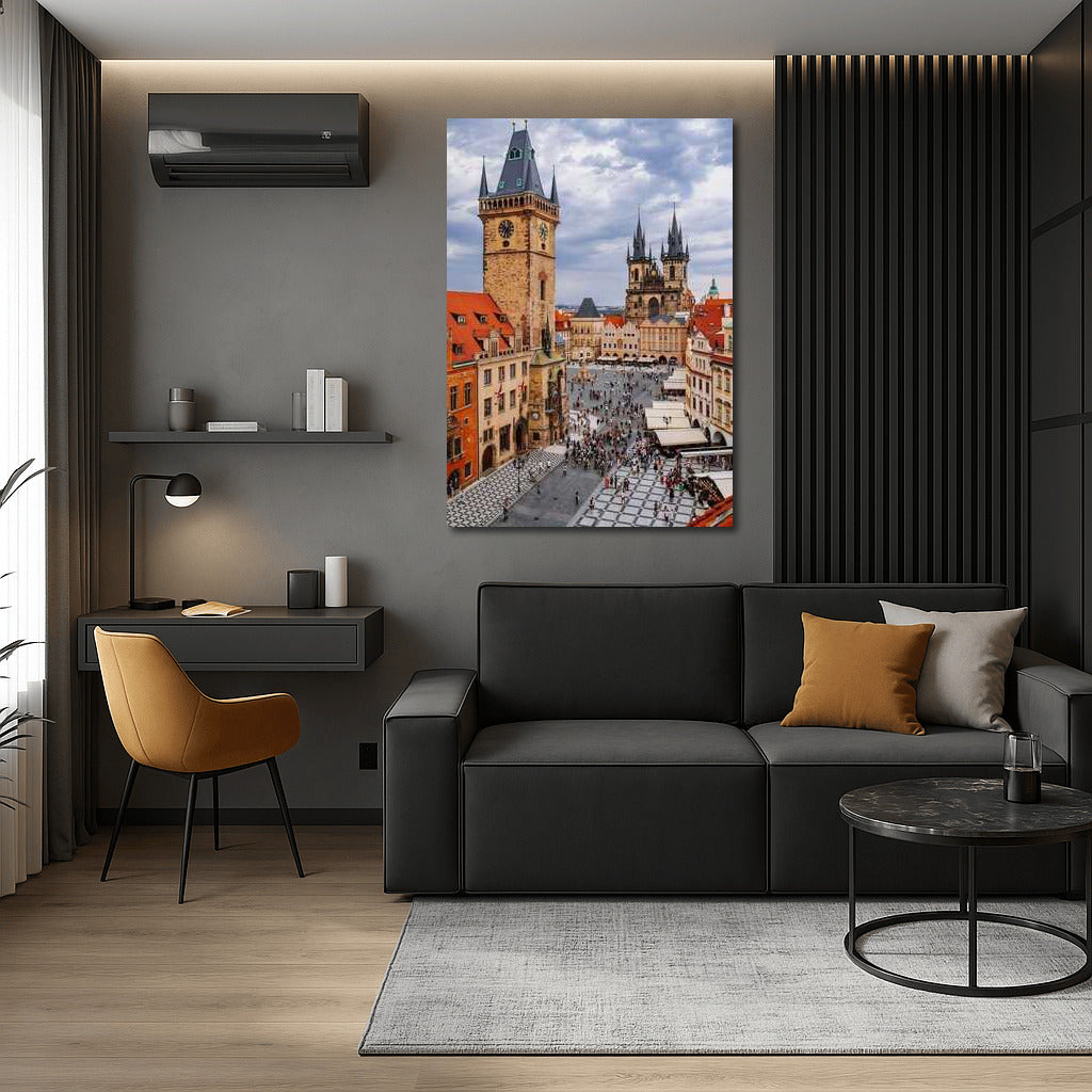 The Charm of the Czech Republic: Architectural Symphony on the Cobbled Square