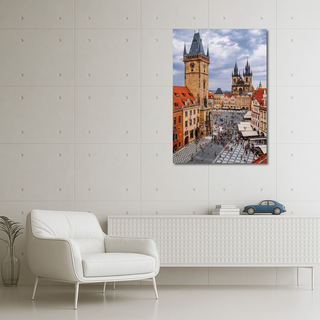 The Charm of the Czech Republic: Architectural Symphony on the Cobbled Square