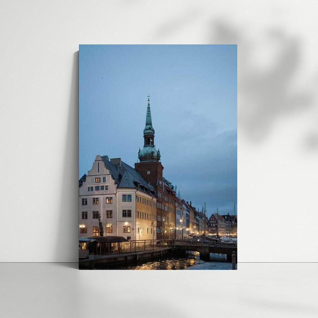 Copenhagen's Twilight Embankment: The Atmosphere of Denmark