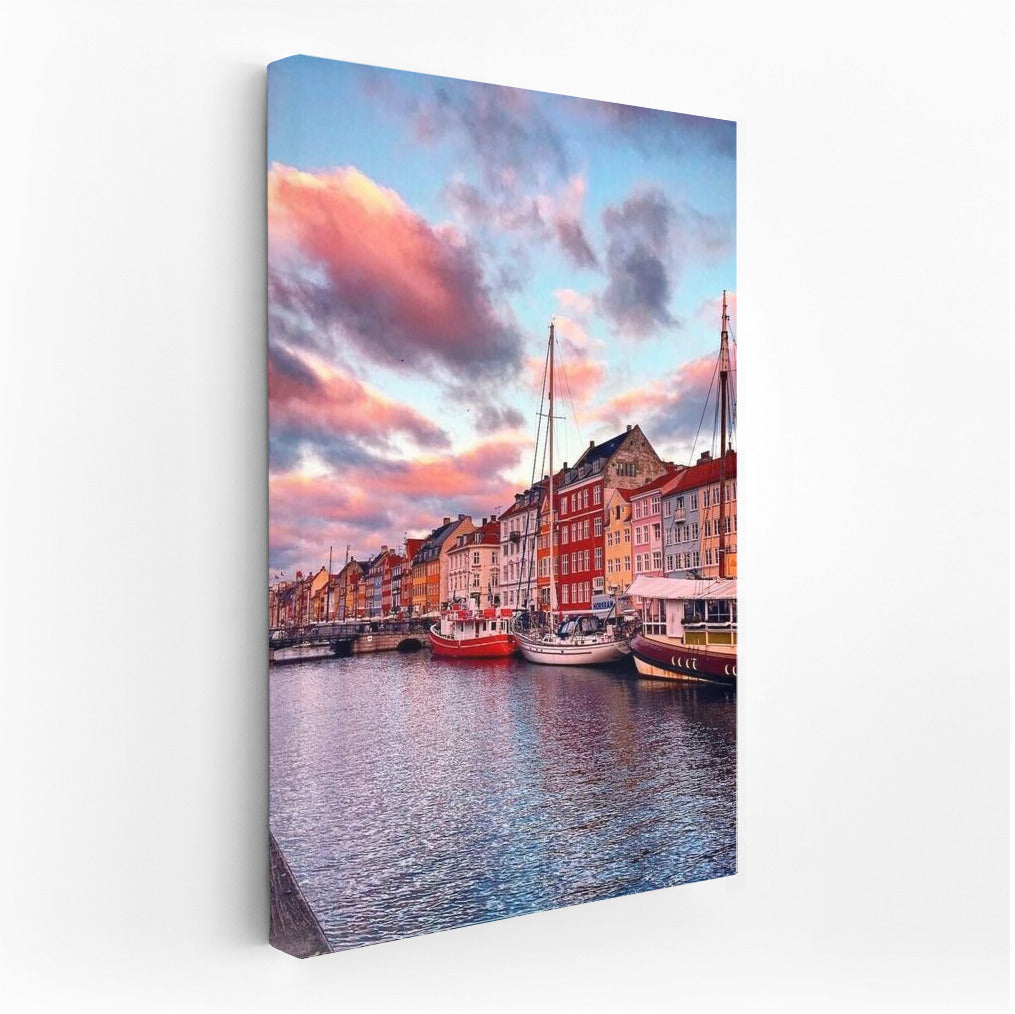 Scandinavian Coziness: Danish Canal Houses