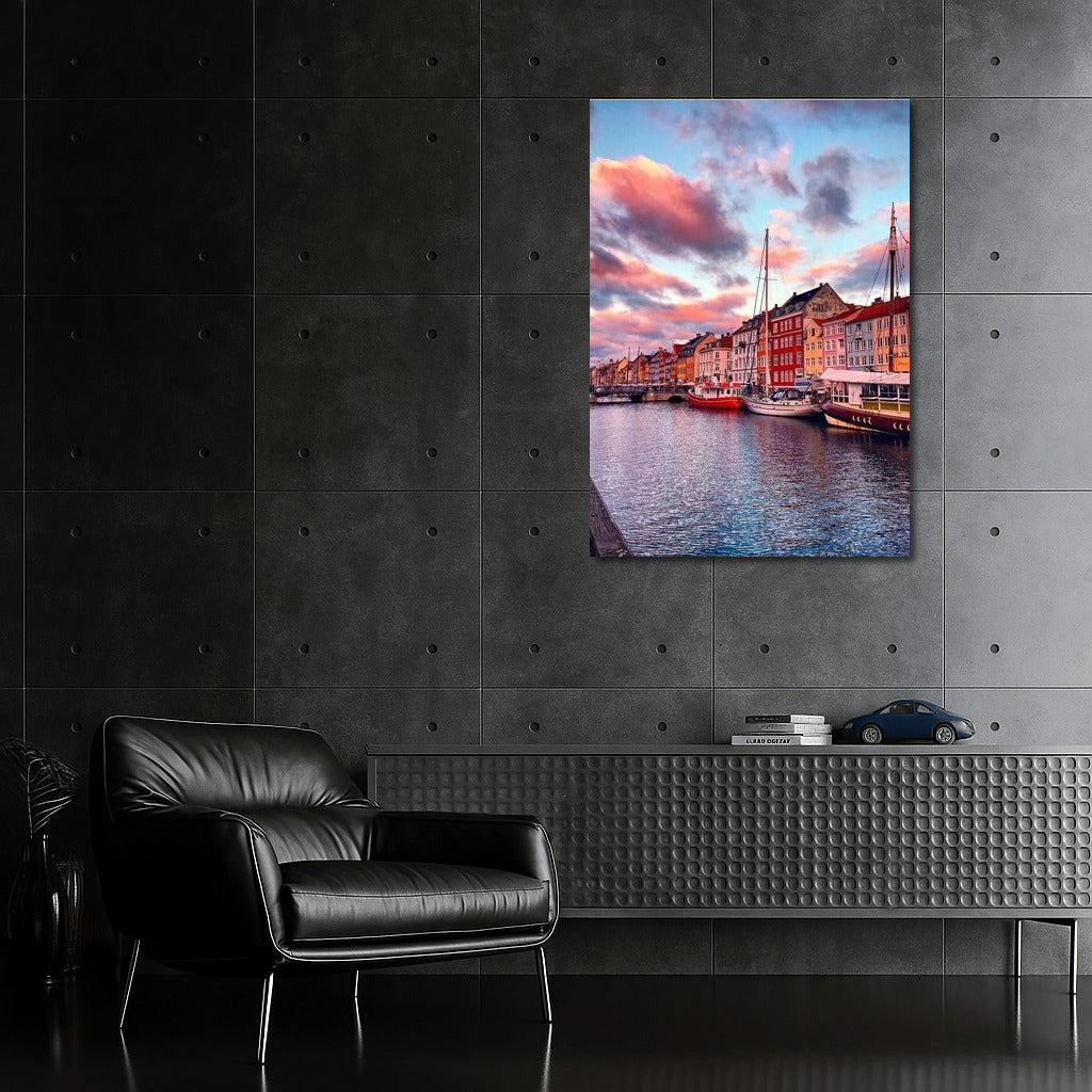 Scandinavian Coziness: Danish Canal Houses