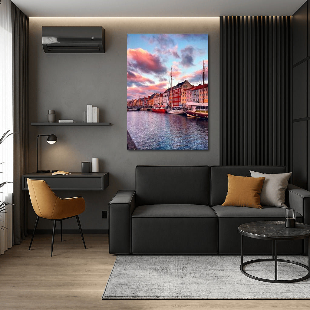 Scandinavian Coziness: Danish Canal Houses