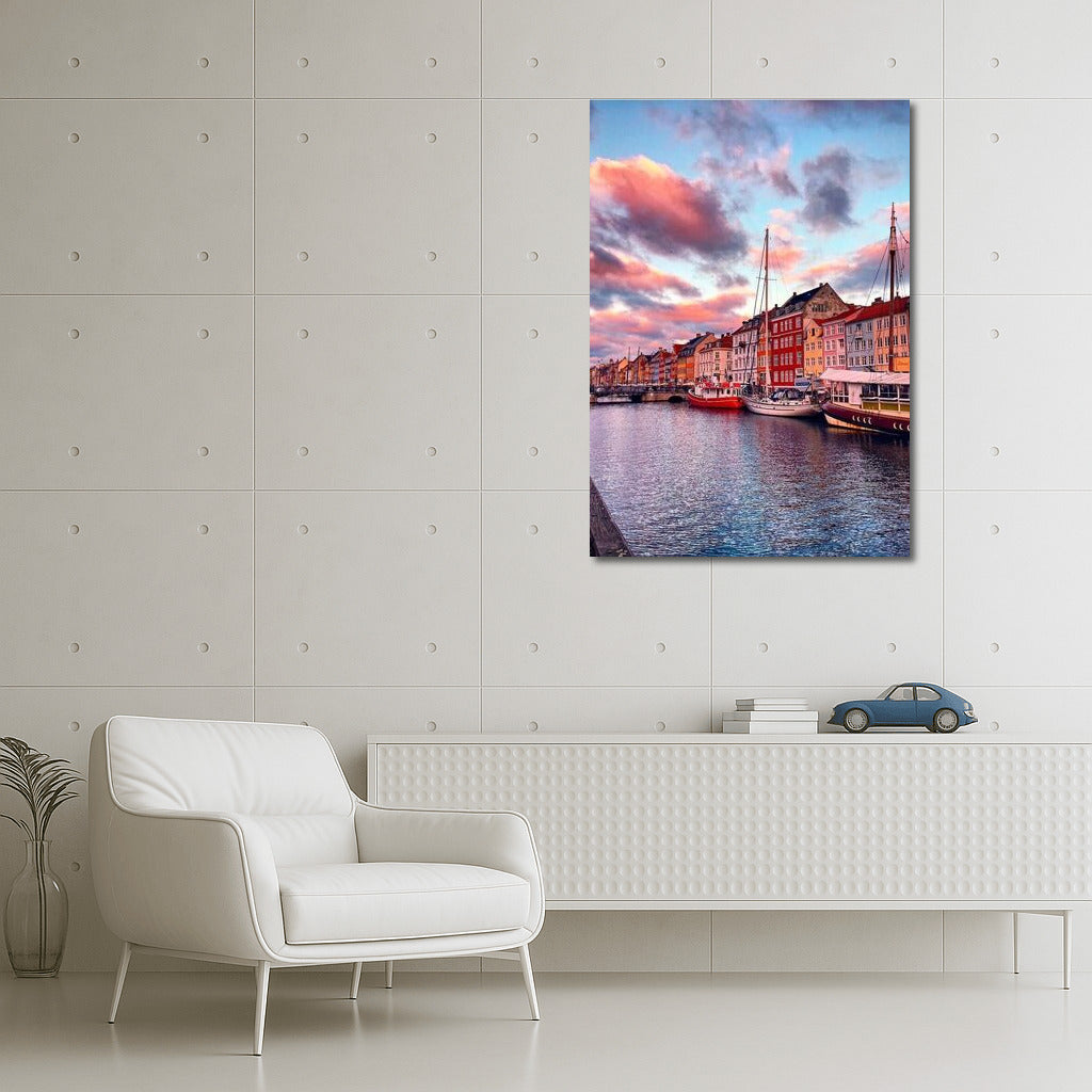 Scandinavian Coziness: Danish Canal Houses