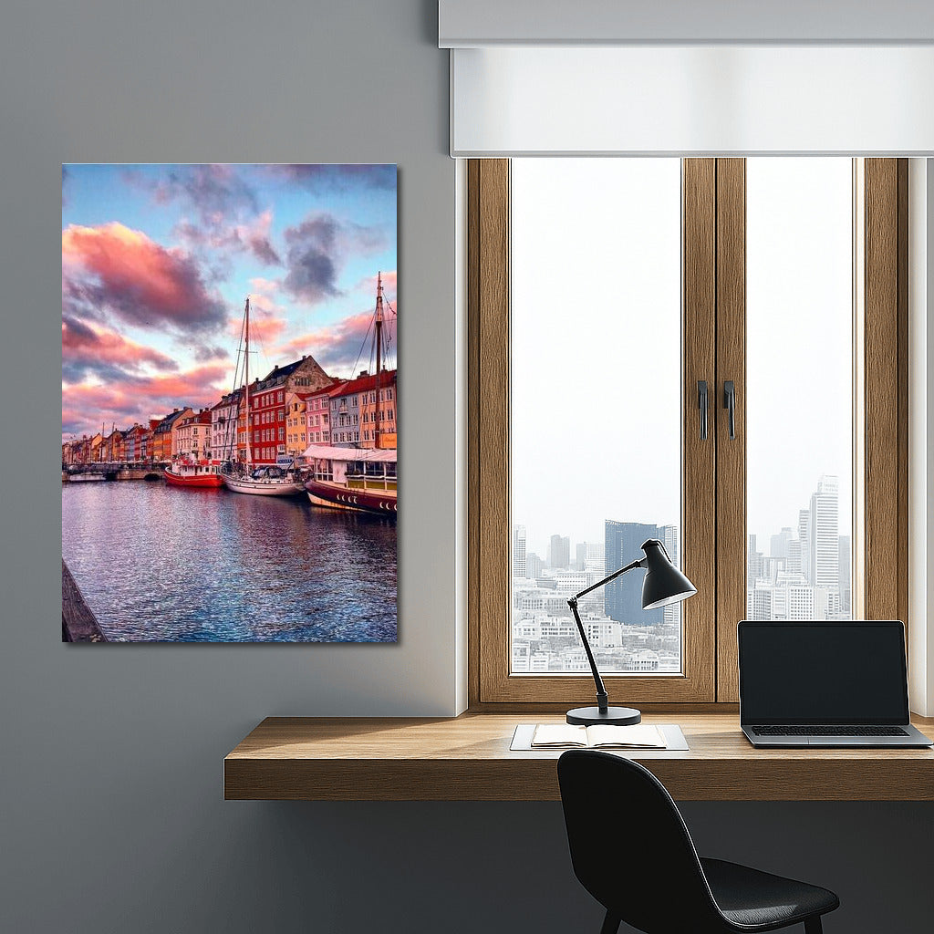 Scandinavian Coziness: Danish Canal Houses