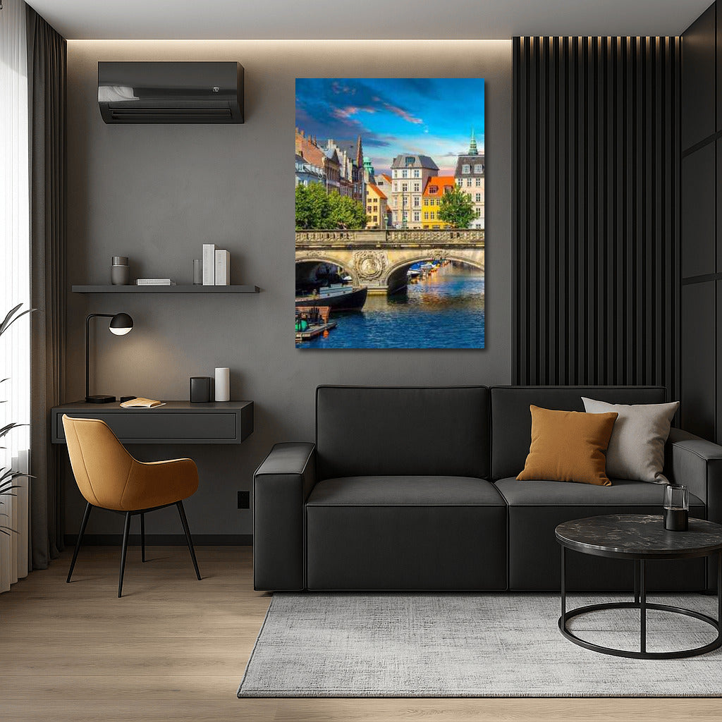 The Charm of Copenhagen: Bridges and Canals of Denmark