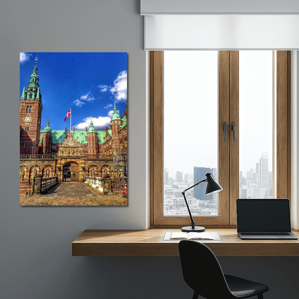The Majesty of the Danish Castle: The Danish Flag