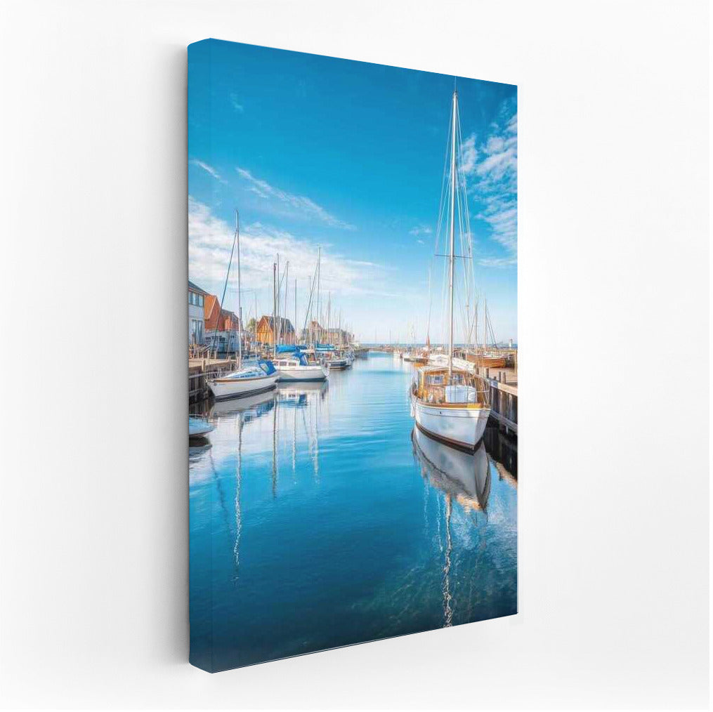 Yachts in Port of Denmark: Peace and Harmony