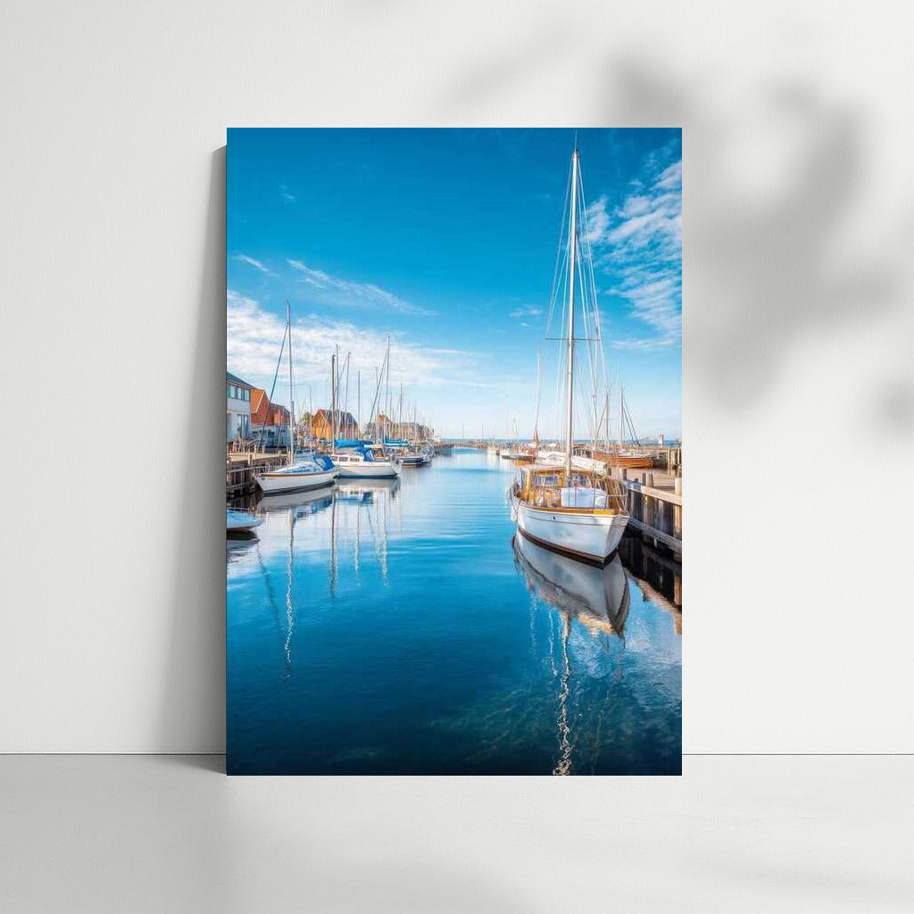 Yachts in Port of Denmark: Peace and Harmony