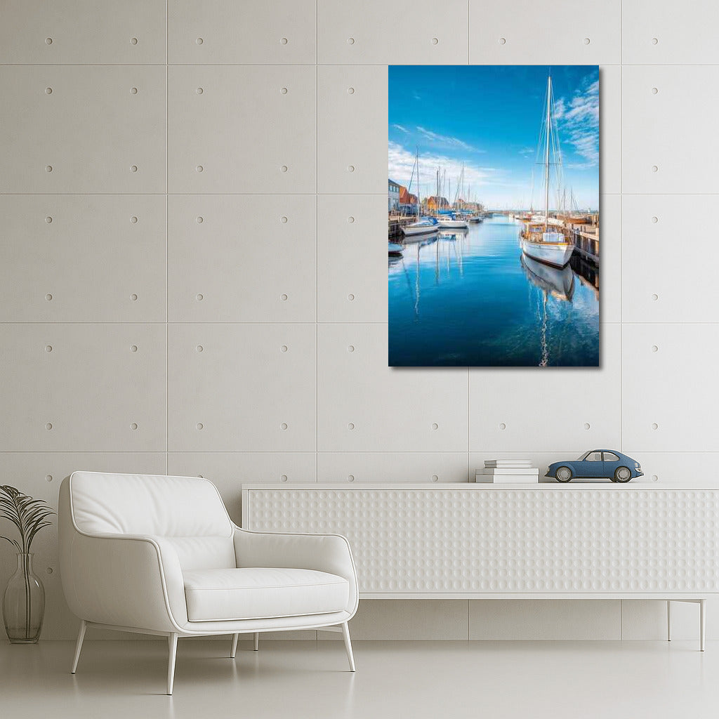 Yachts in Port of Denmark: Peace and Harmony