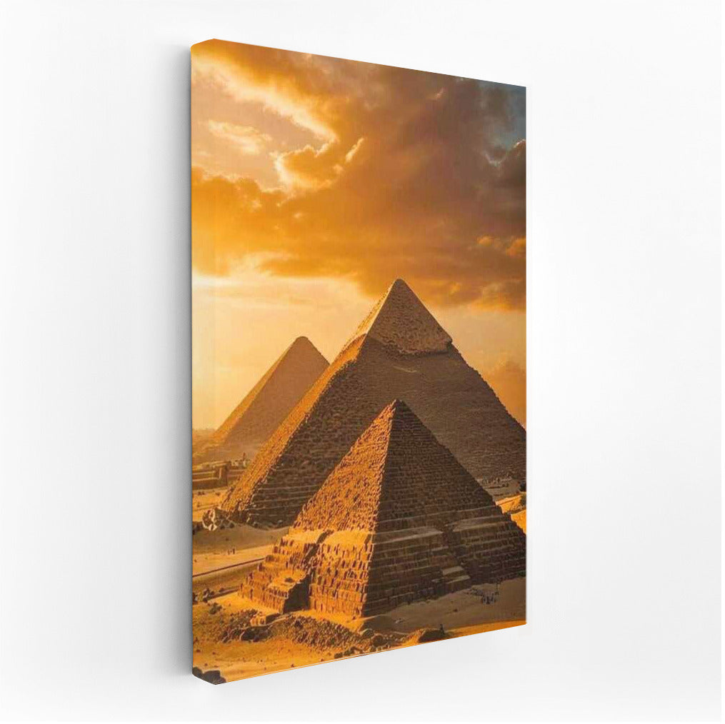 Egyptian Sunset: The Magic of the Pyramids