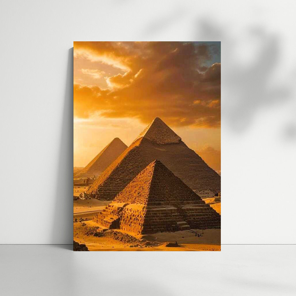 Egyptian Sunset: The Magic of the Pyramids