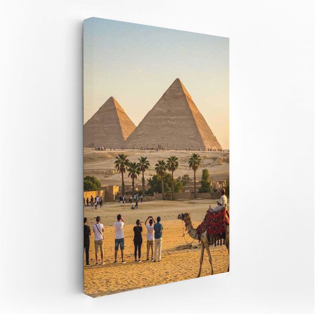 Mystical Pyramids and Camels of Ancient Egypt