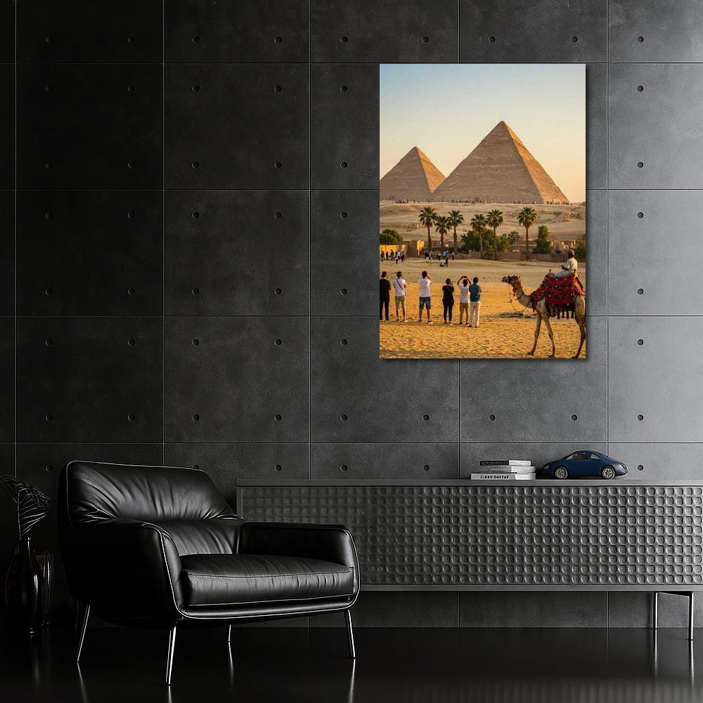 Mystical Pyramids and Camels of Ancient Egypt