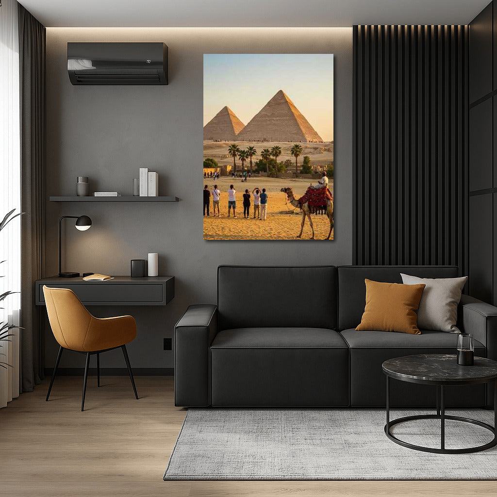 Mystical Pyramids and Camels of Ancient Egypt