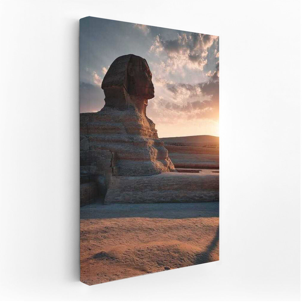 Sphinx in Sunset Glow: Ancient Egypt in Interior