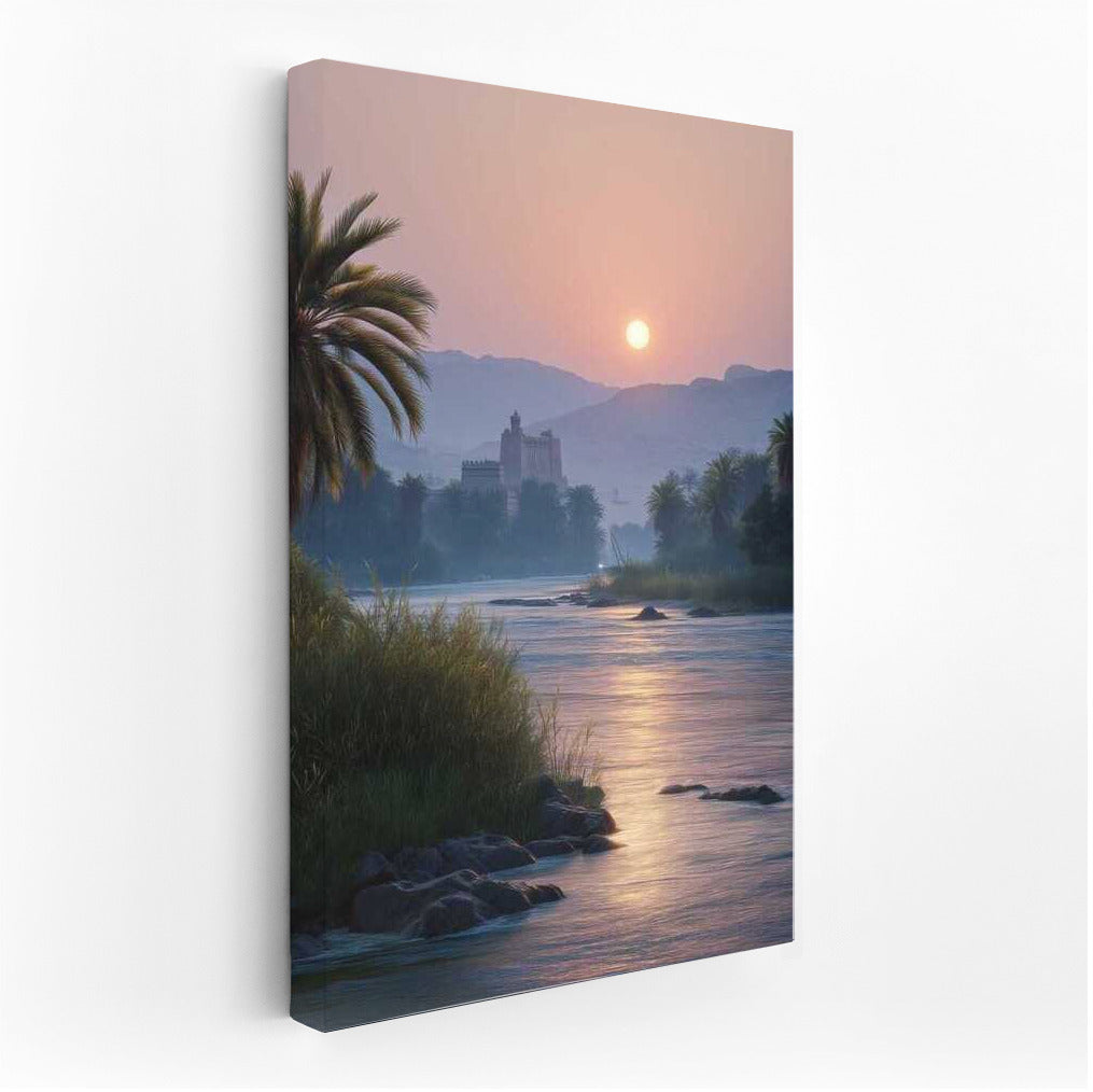 Sunset over the Nile: Ancient Egypt