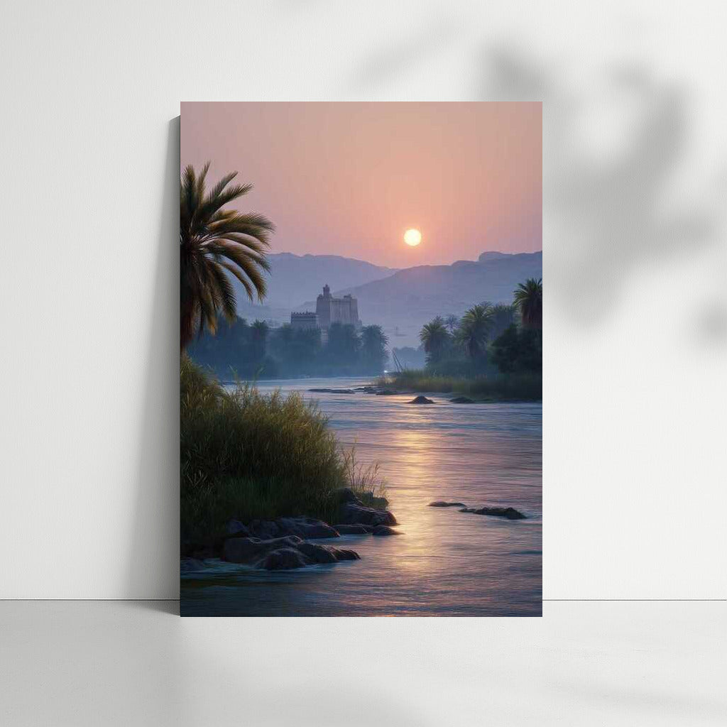 Sunset over the Nile: Ancient Egypt