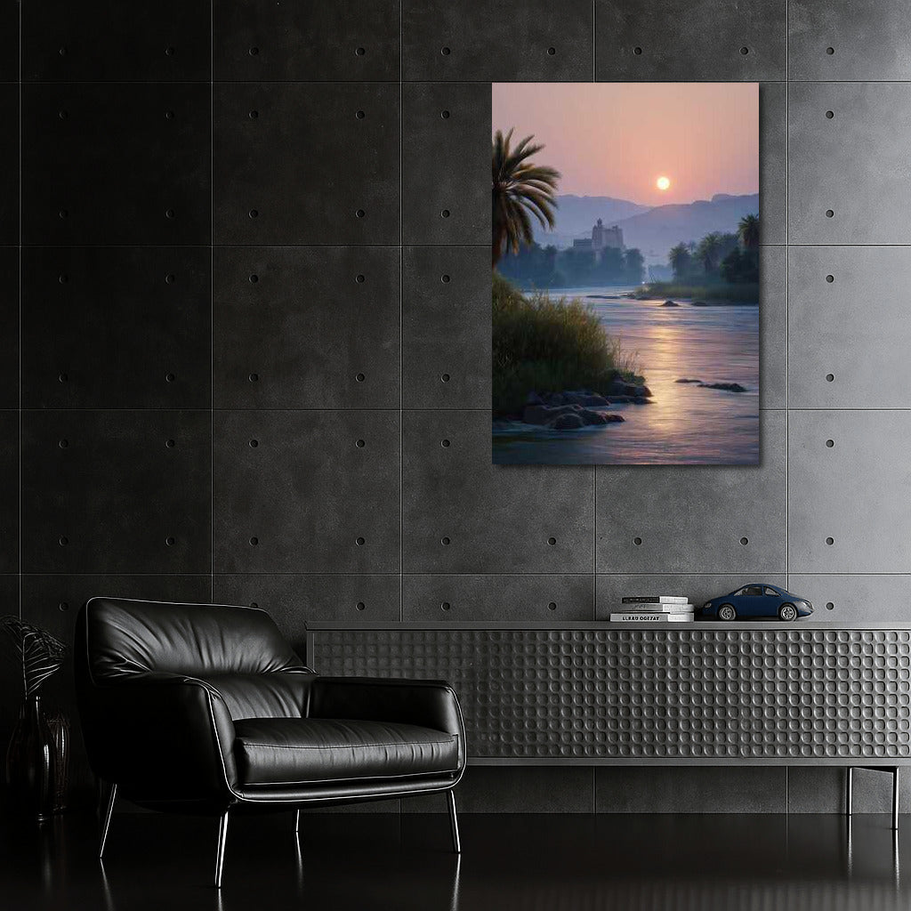 Sunset over the Nile: Ancient Egypt