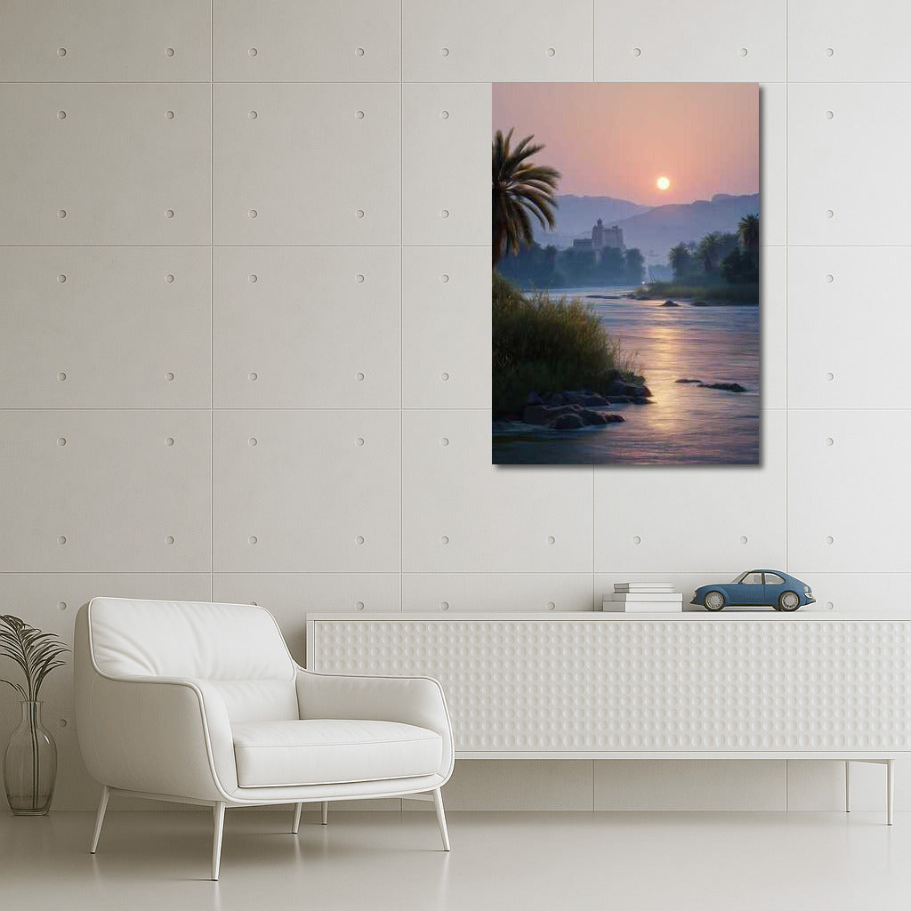Sunset over the Nile: Ancient Egypt