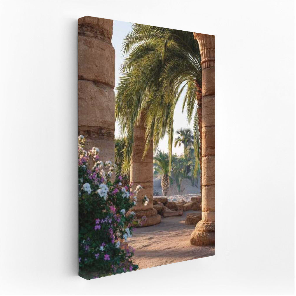 The Majesty of Columns and Palms: Sunny Egypt