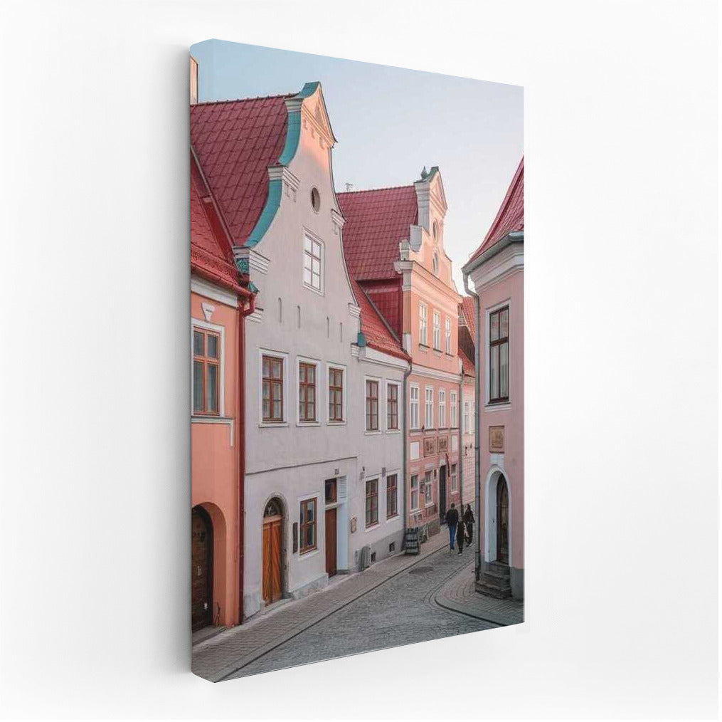 Pastel Streets of Estonia: The Charm of the Old Town