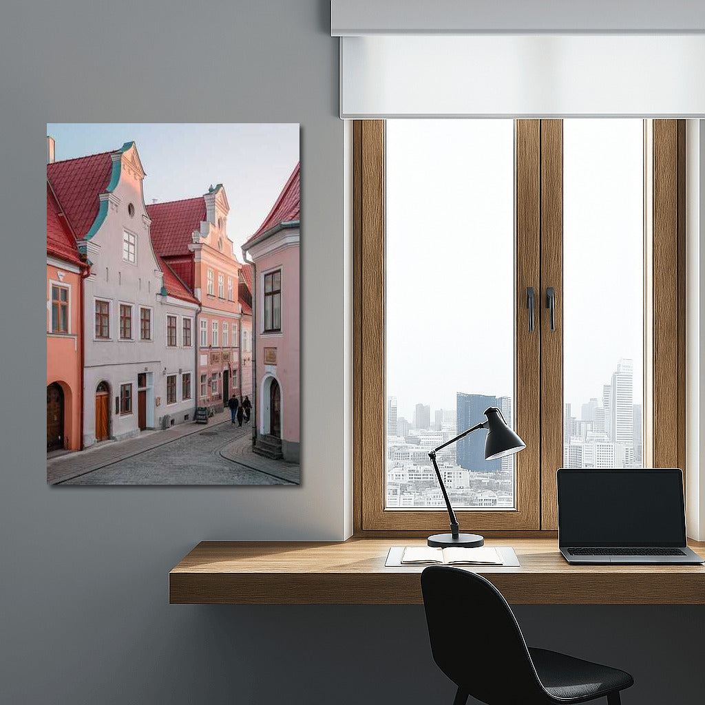 Pastel Streets of Estonia: The Charm of the Old Town