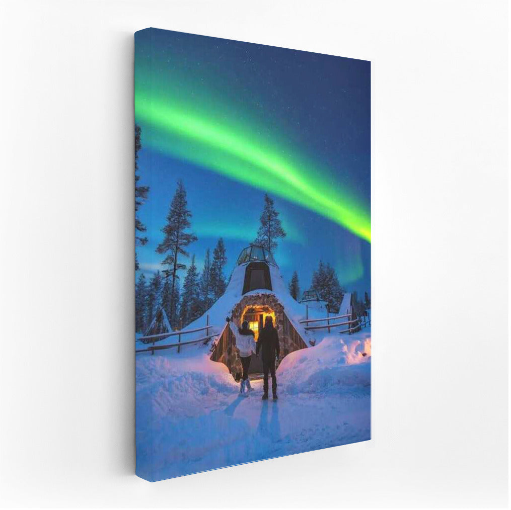 Northern Lights: Finland's Winter Tale