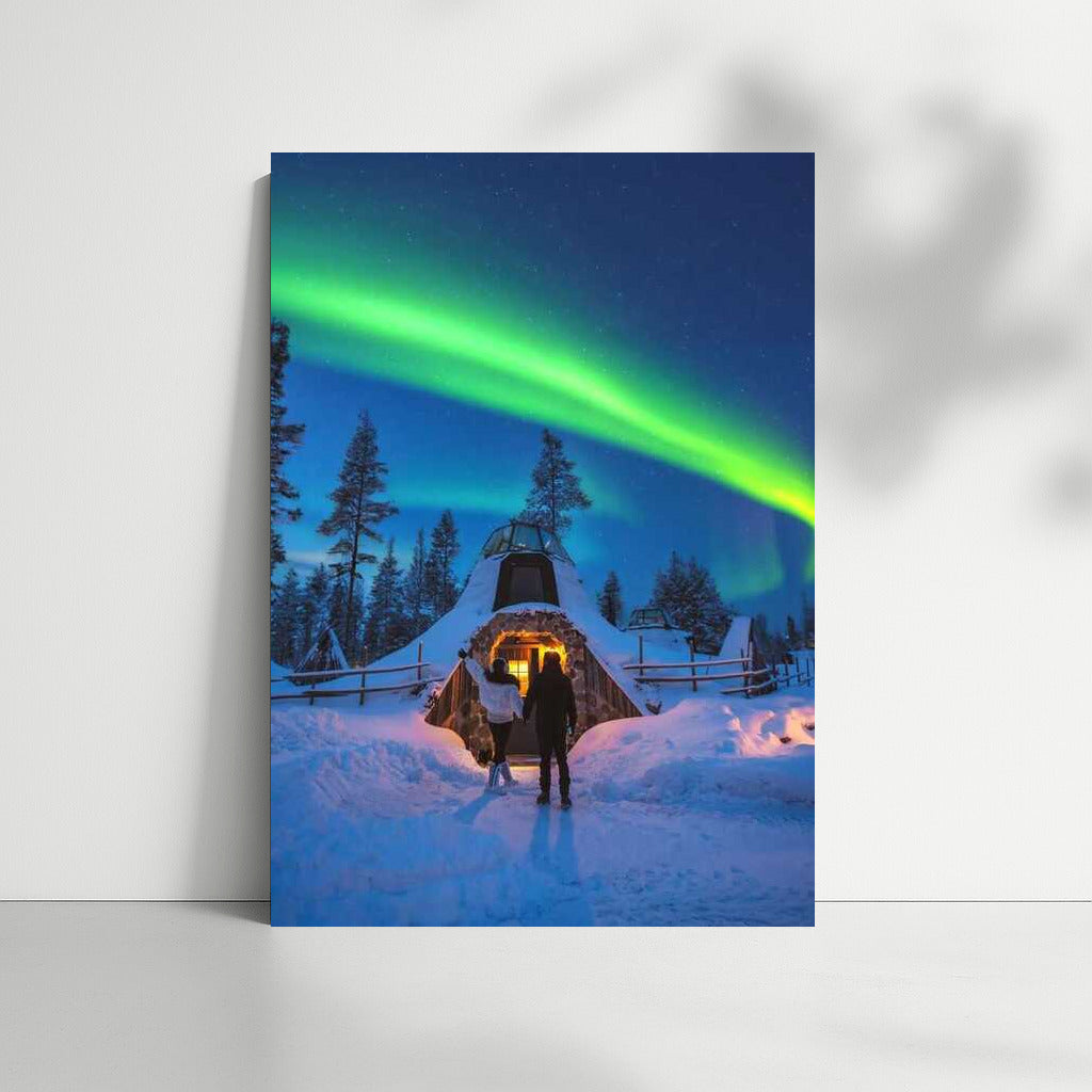 Northern Lights: Finland's Winter Tale