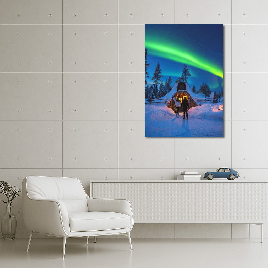 Northern Lights: Finland's Winter Tale