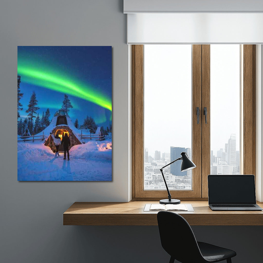 Northern Lights: Finland's Winter Tale