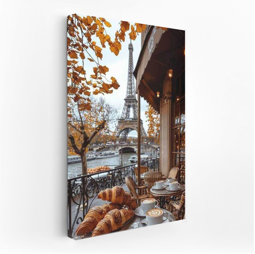 Morning in Paris: Eiffel Tower and the Smell of Croissants