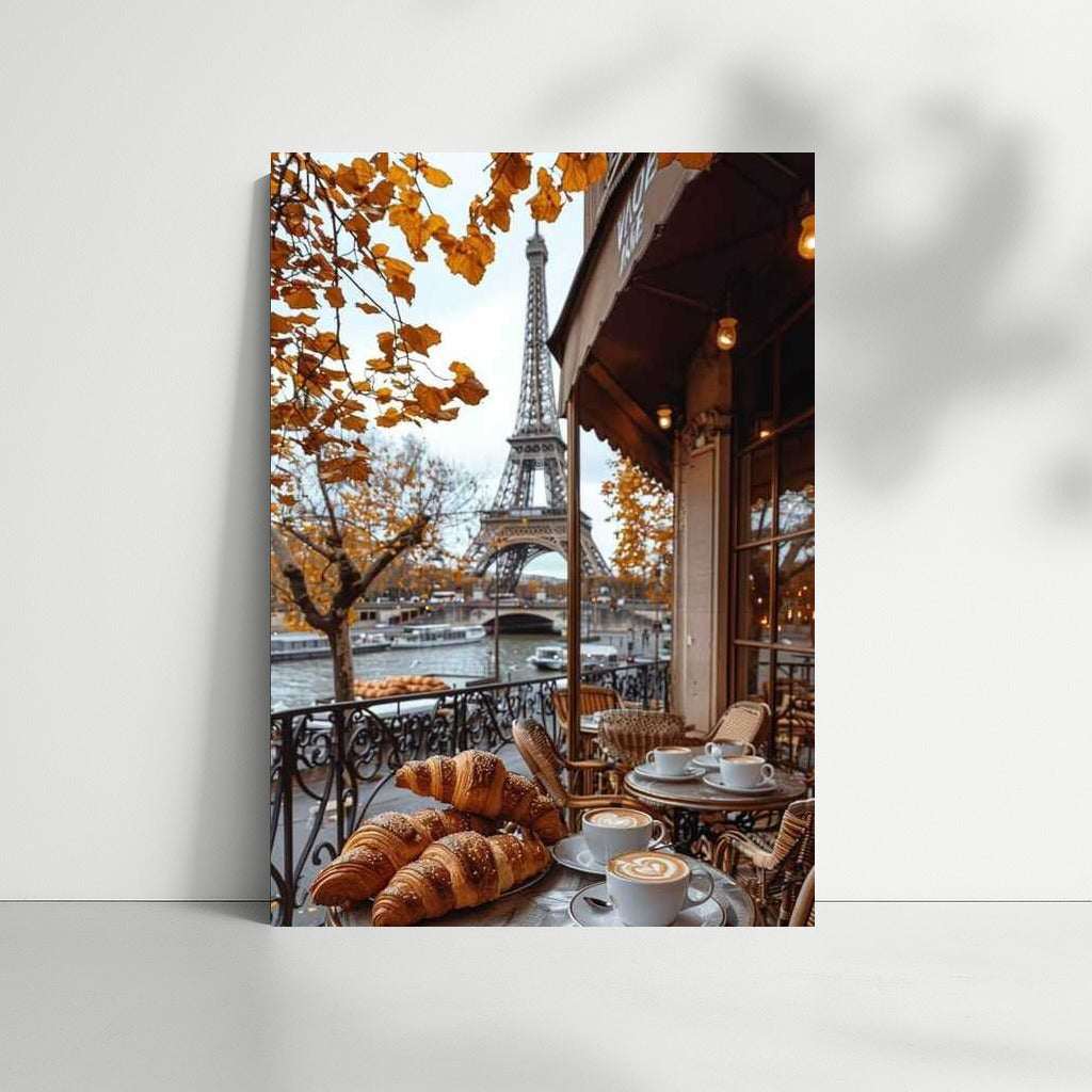 Morning in Paris: Eiffel Tower and the Smell of Croissants