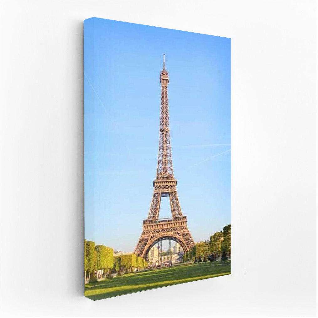 Eiffel Tower in Sunlight: The Charm of France