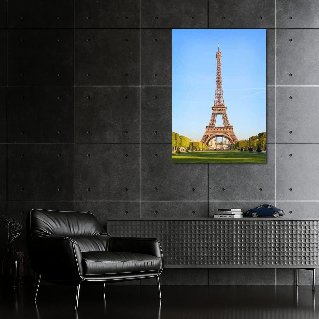 Eiffel Tower in Sunlight: The Charm of France