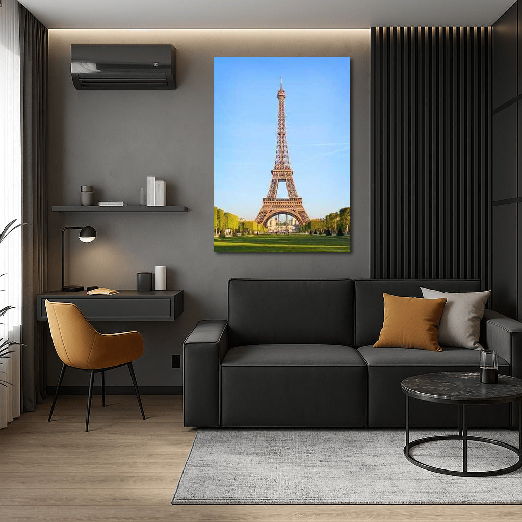 Eiffel Tower in Sunlight: The Charm of France