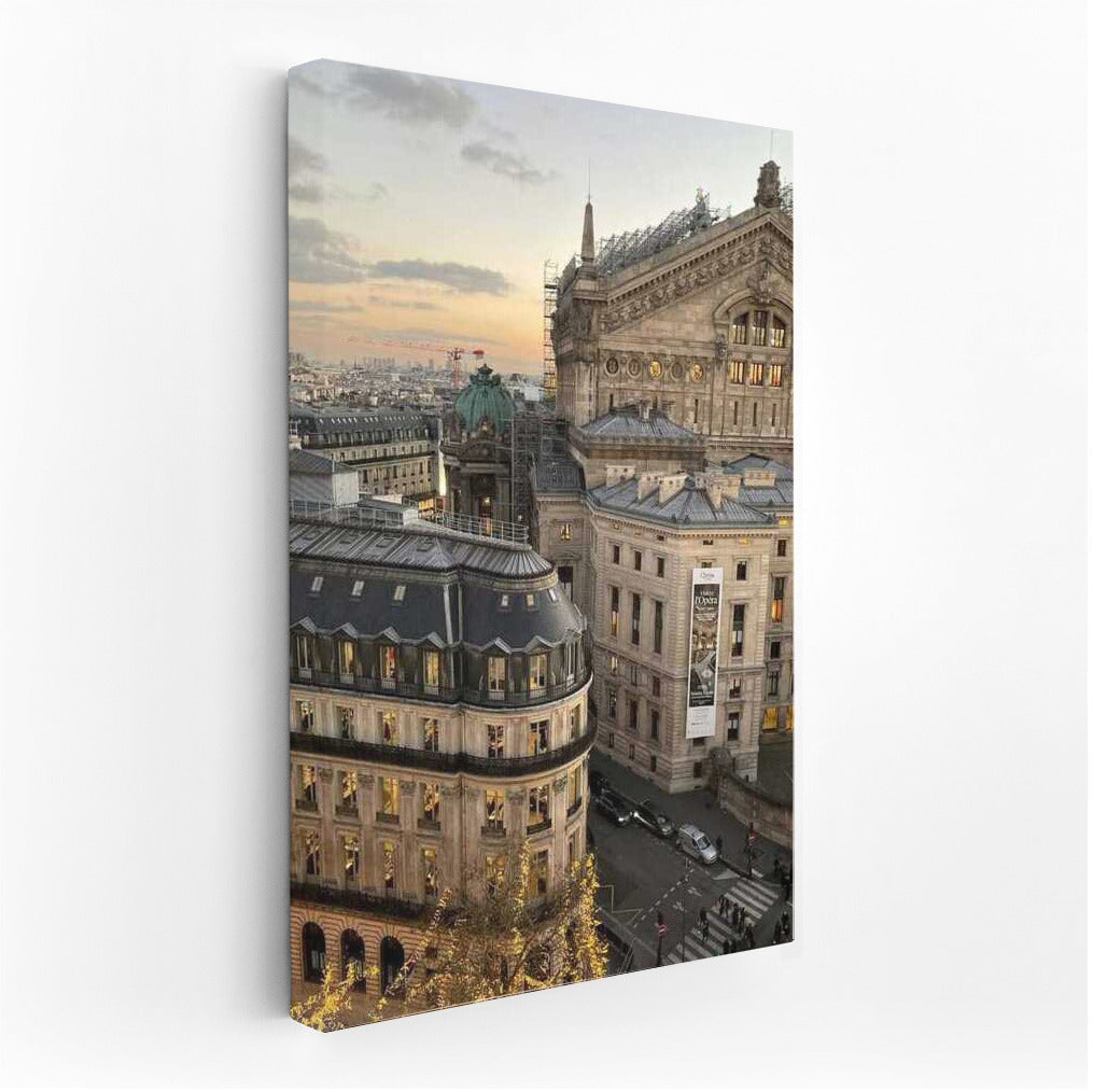 Evening Charm of Paris: French Architecture in Your Home
