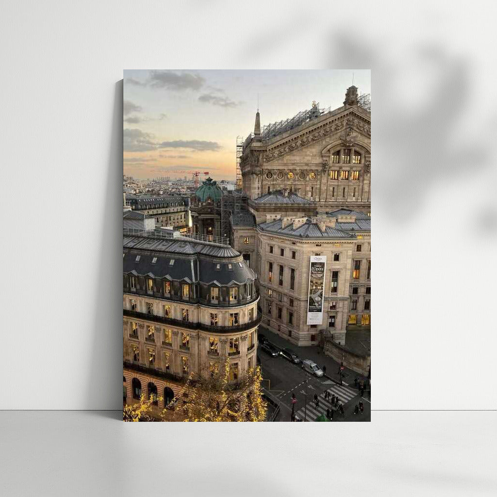 Evening Charm of Paris: French Architecture in Your Home