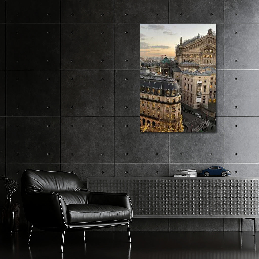 Evening Charm of Paris: French Architecture in Your Home