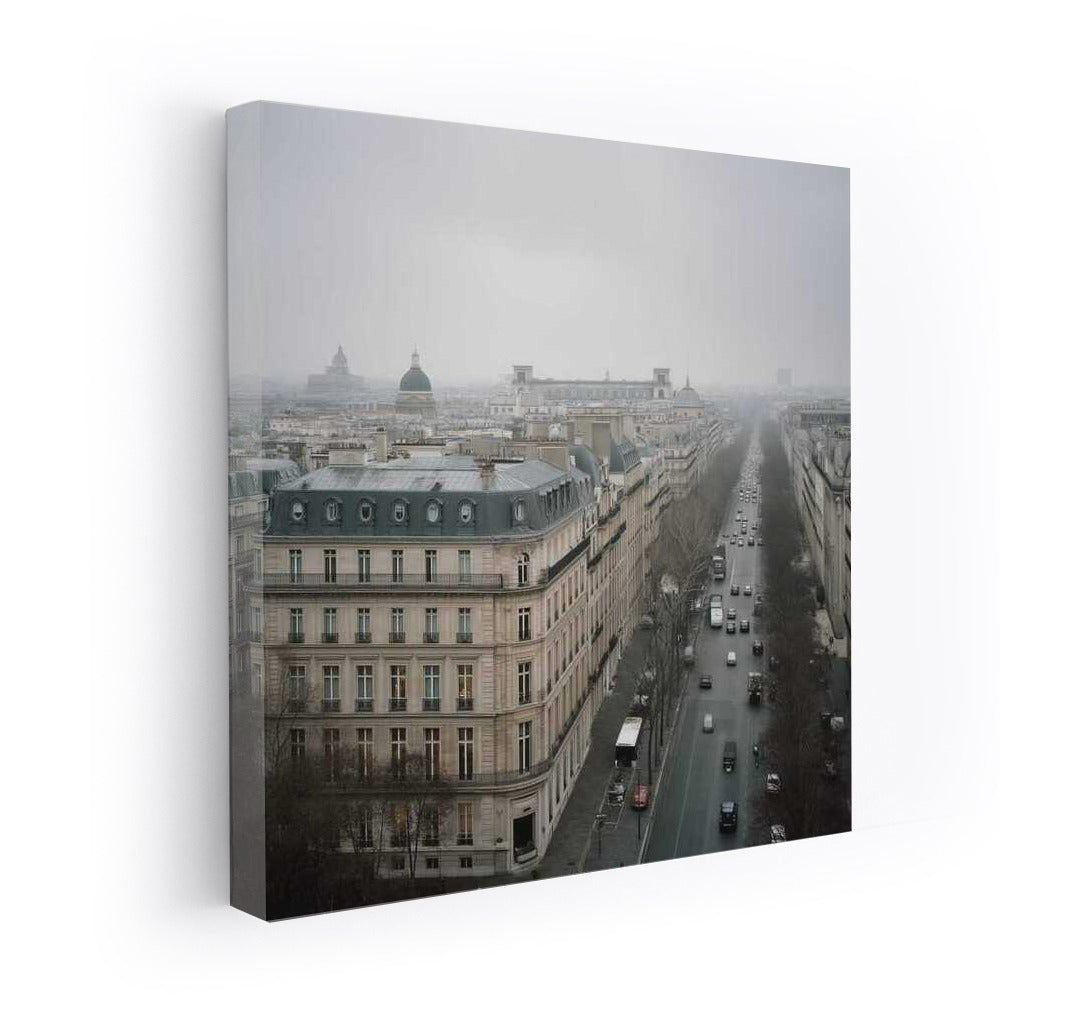 Foggy Paris: The Charm of France